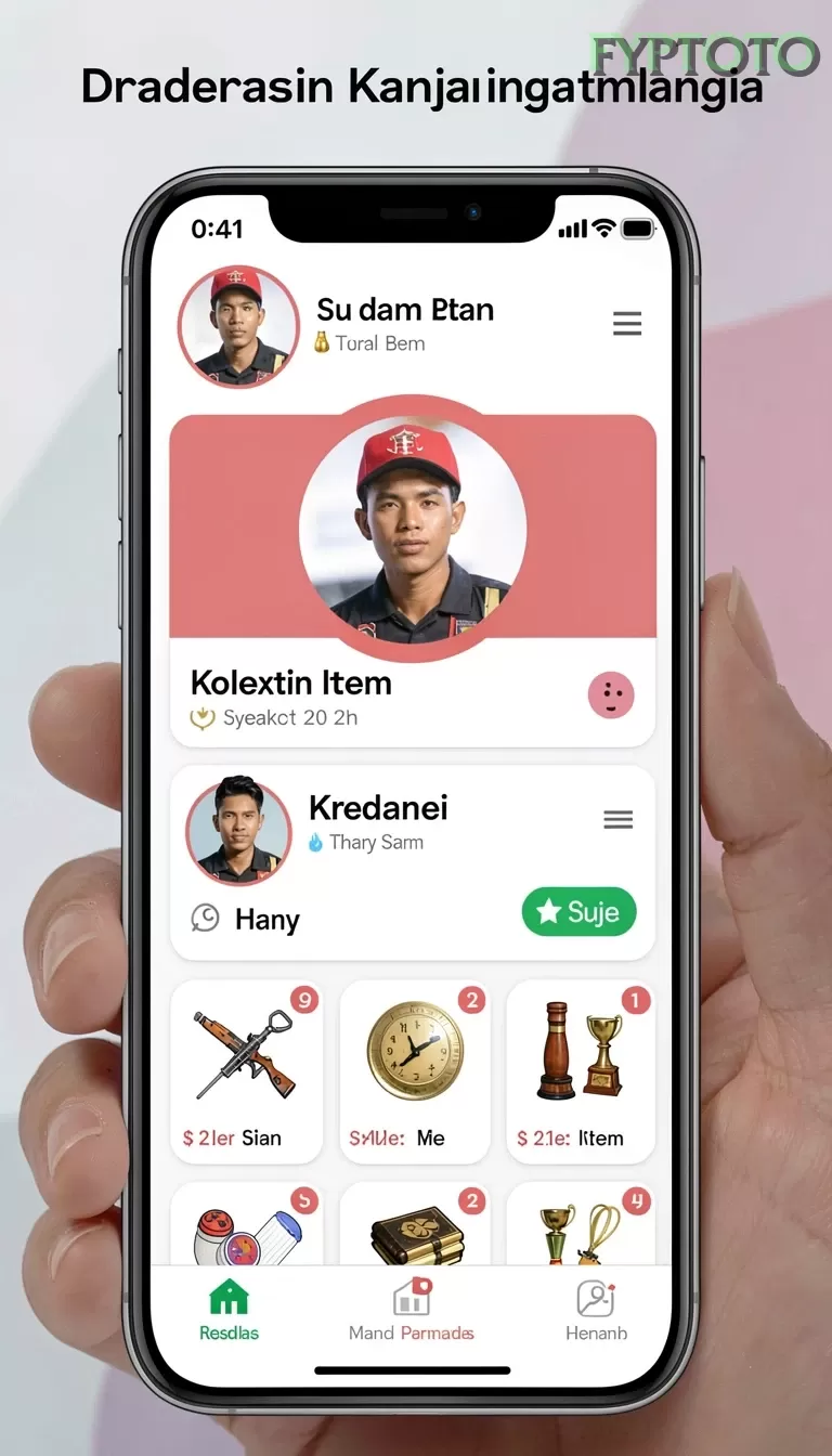 Cuplikan layar menu unduhan fyptoto untuk perangkat Android
