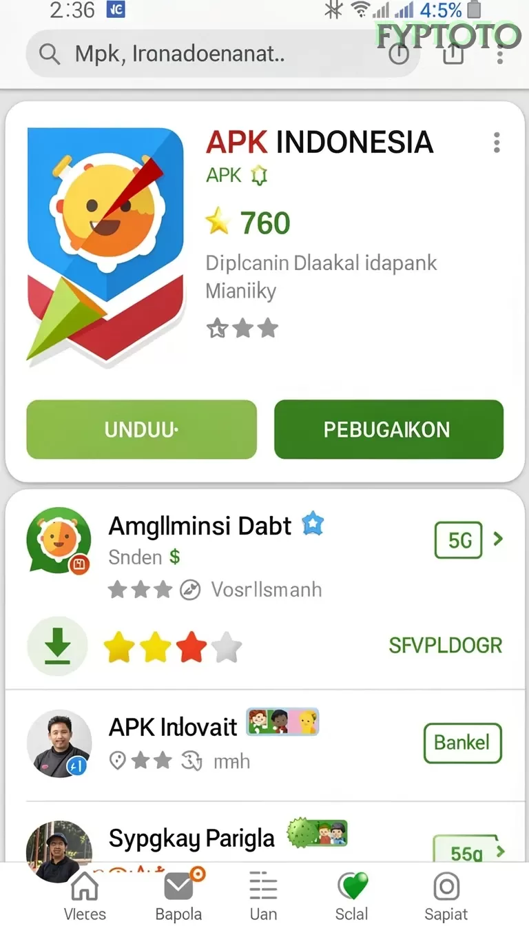 Pratinjau antarmuka fyptoto — aplikasi APK resmi Android v2.5.6